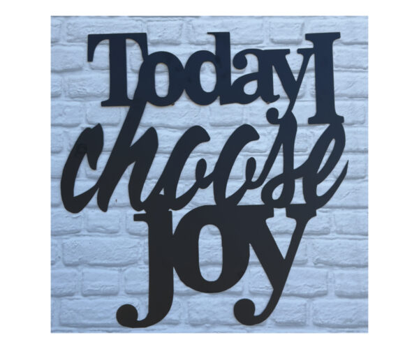 I Choose Joy Plaque