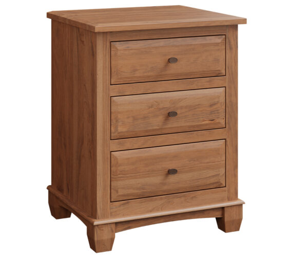 Bella 3 Drawer Nightstand