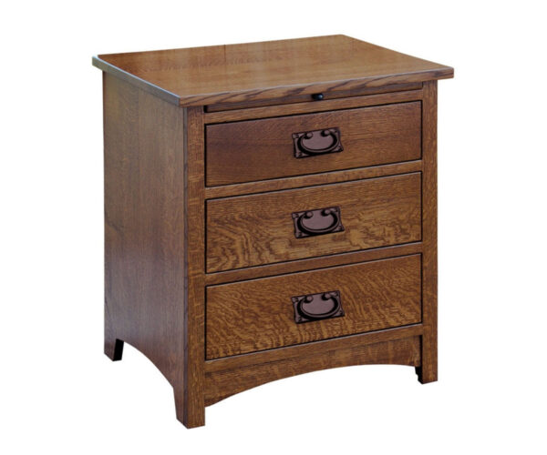 Empire Mission Three Drawer Nightstand