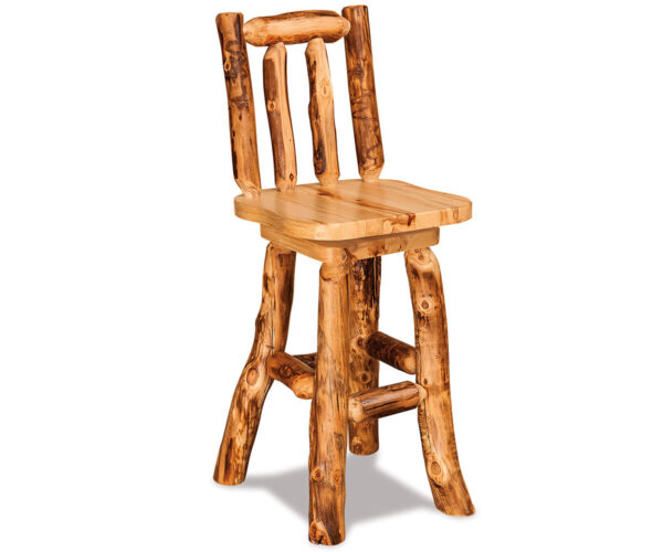 Swivel Bar Stool with Back