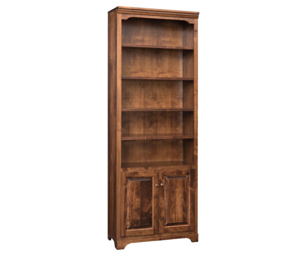 Kingston 84" Bookcase with Bottom Doors