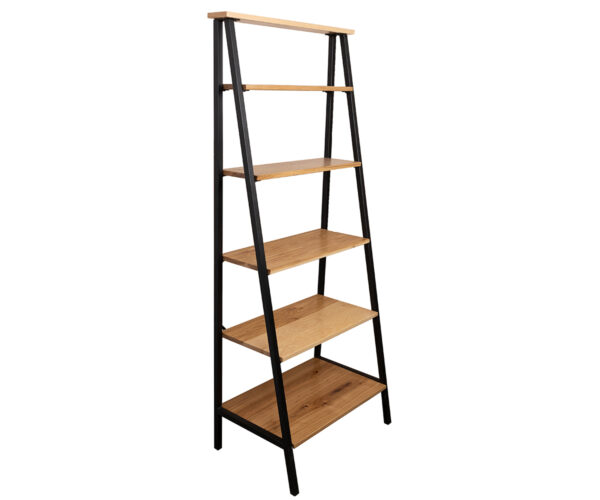 Ladder Shelf With Steel Legs