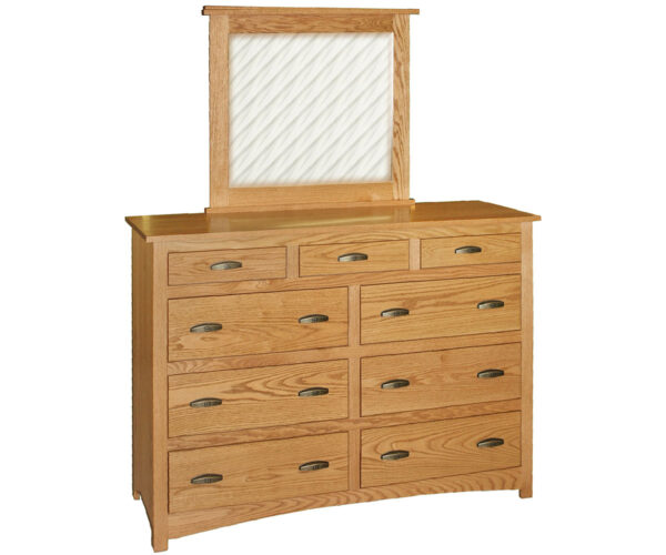 Shaker 9 Drawer Mule Dresser
