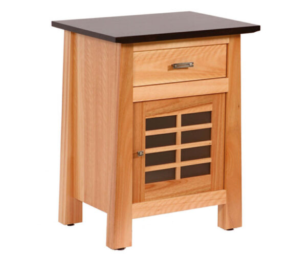 Olbrich Gardens 1 Drawer 1 Door Nightstand