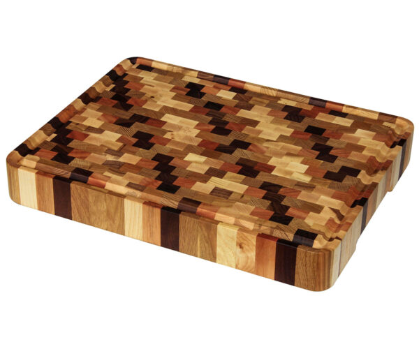 Cutting Board End Grain with Blood Groove