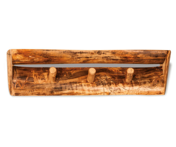 3 ft Slab Shelf with Pegs