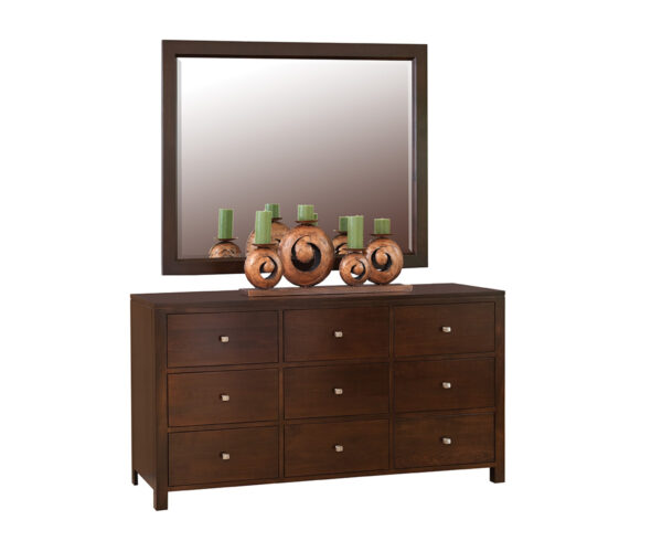 Park Avenue 66" Dresser with Wall Mirror