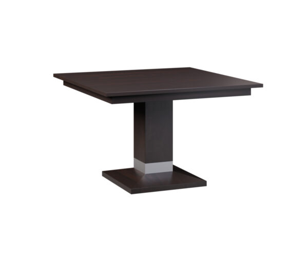 Alcoe Square Single Pedestal Table