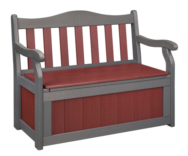 4’ Garden Bench With Storage