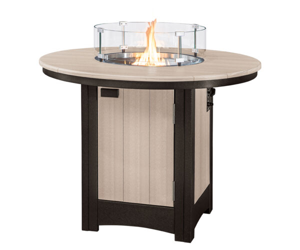 Fire Table With Round Fire Pit