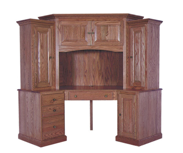 Heirwood 6 Piece Deluxe Corner Computer Center