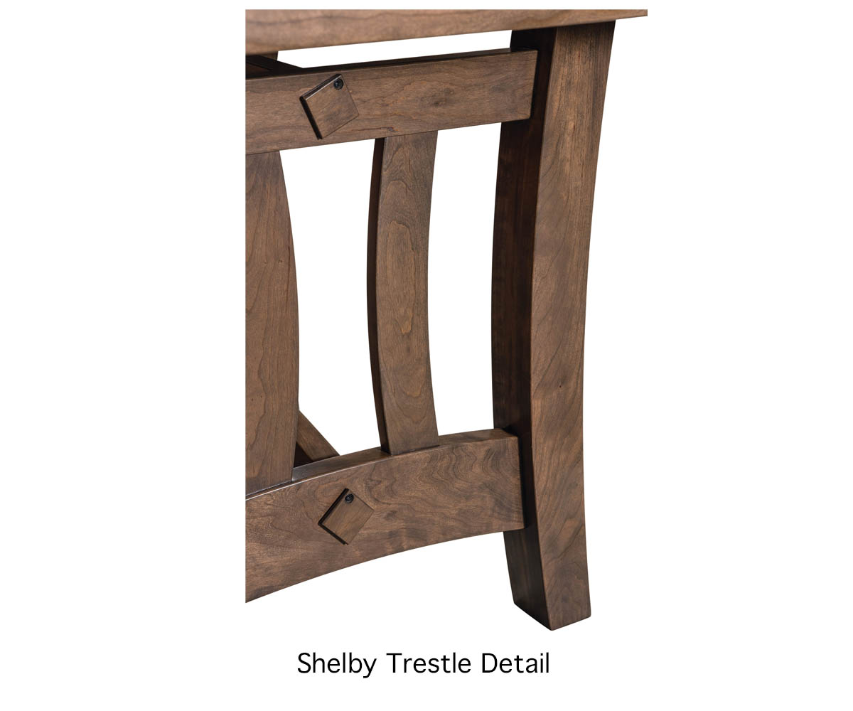 Shelby Trestle Table - Image 2
