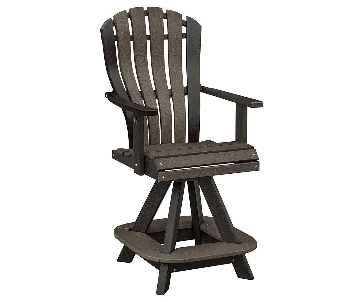 Bentback Swivel Chair Counter Height