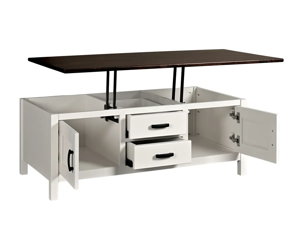 La-Salle Urban Enclosed Lift Top Coffee Table - Image 2