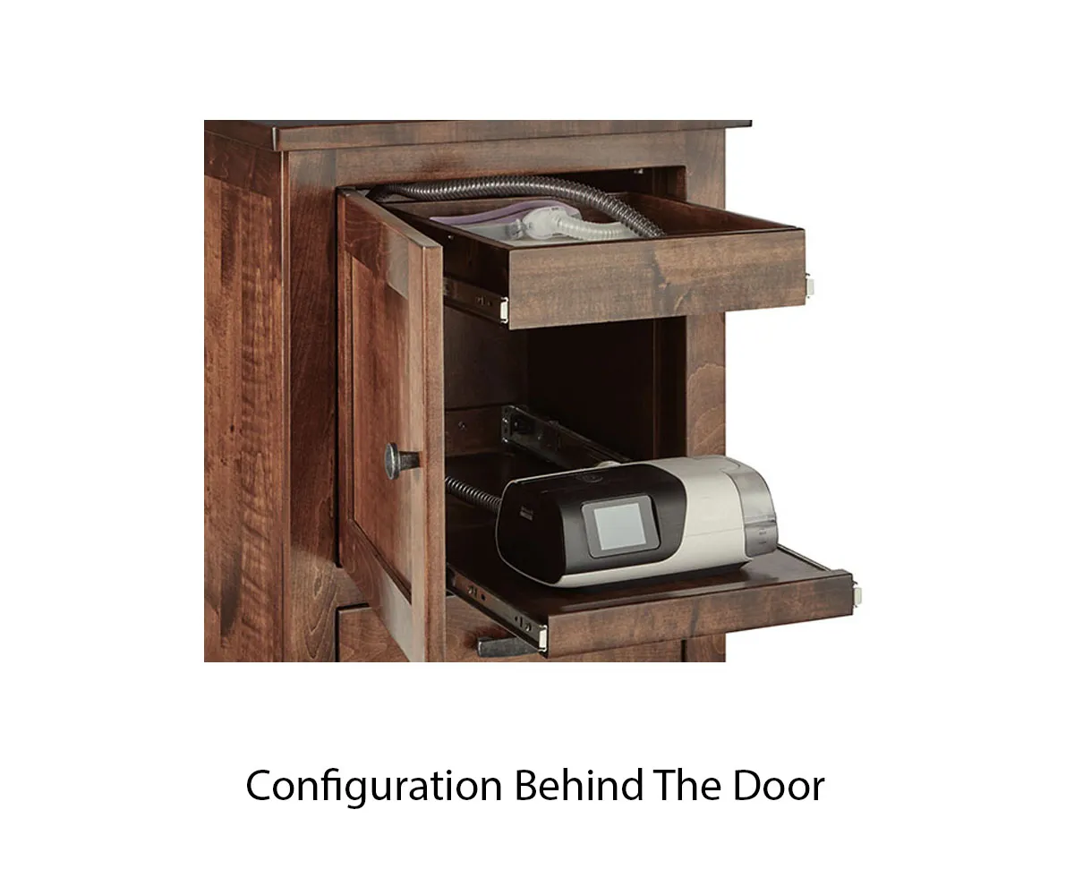Live Wood CPAP Nightstand - Image 2